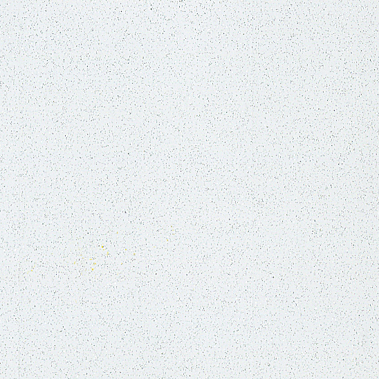 Цвет реечного потолка: 143, металлик белый