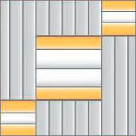 Реечный потолок 75 C и 150 C (закрытый), цвета 130, 143, 153, комплект