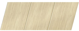 Реечный потолок с фактурой светлое дерево (бамбук) 150 P, цвет: панель - 202