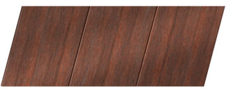 Реечный потолок с фактурой темное дерево (махагон) 150 P, цвет: панель - 209