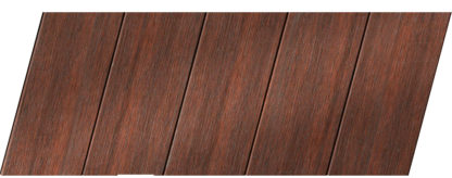 Реечный потолок с фактурой темное дерево (махагон) 75 P, цвет: панель - 209